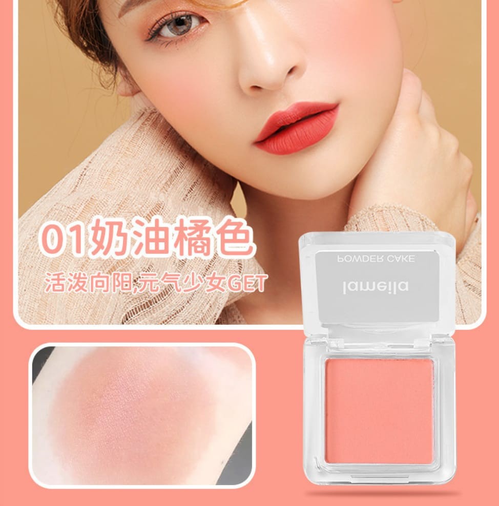 Elevate your look with Lemila's top-rated powder and cake blush makeup, offering long-lasting, radiant shades like cream orange, grapefruit peach, hawthorn rose, and villous purple turo for a natural 