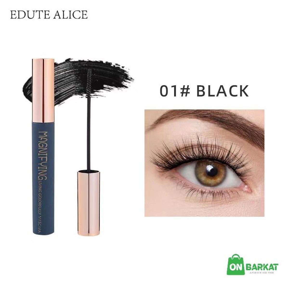 BOLYANA Mascara, Makeup , Waterproof, Curling, Thickening, Lengthening, Vegan Eyelash Mascara, Smudge-Proof, Long-Lasting, Precise Application, Intense Color, Eye-Defining, Natural-Looking Lashes, Eas